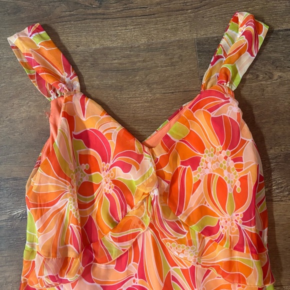 Y2K floral retro dress - Picture 3 of 6